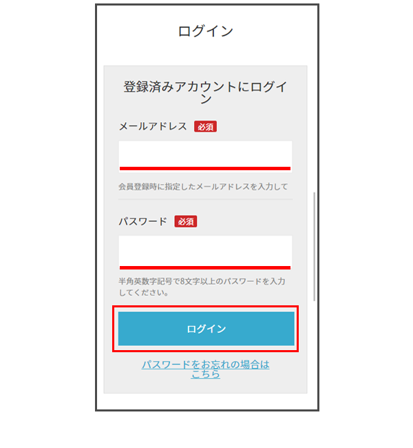 各専用IDでログインするネットショップ」「お店のカードご利用