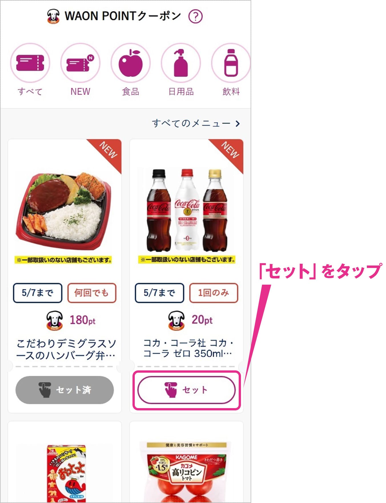WAON POINTクーポン | ご利用方法